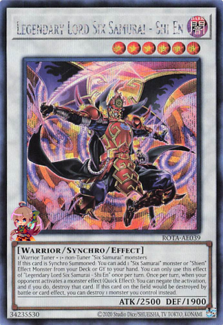 Legendary Lord Six Samurai - Shi En [ROTA-AE039-SCR]