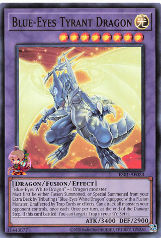 Blue-Eyes Tyrant Dragon [ES01-AE023-UR]