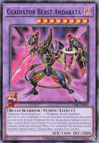 Gladiator Beast Andabata [CR06-AE061-C]