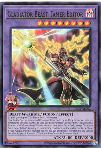 Gladiator Beast Tamer Editor [CR06-AE062-UR]