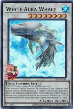 White Aura Whale [CR03-AE068-SR]