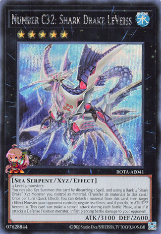 Number C32: Shark Drake LeVeiss [ROTA-AE041-SCR]