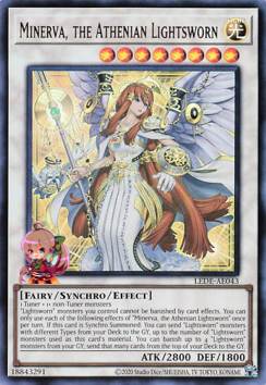 Minerva, the Athenian Lightsworn [LEDE-AE043-UR]