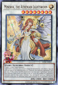 Minerva, the Athenian Lightsworn [LEDE-AE043-UTR]