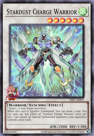 Stardust Charge Warrior [ES01-AE027-SR]