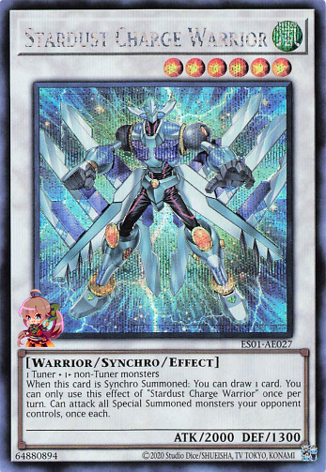 Stardust Charge Warrior [ES01-AE027-SCR]