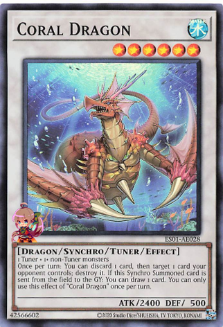 Coral Dragon [ES01-AE028-SR]