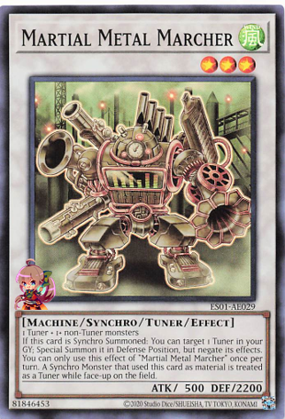 Martial Metal Marcher [ES01-AE029-SR]