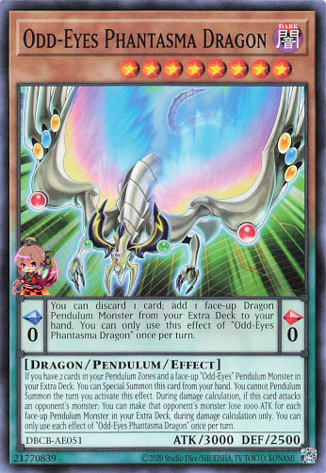 Odd-Eyes Phantasma Dragon [DBCB-AE051-C]