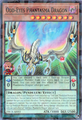 Odd-Eyes Phantasma Dragon [DBCB-AE051-NPR]