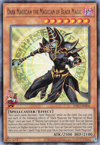 Dark Magician the Magician of Black Magic [INFO-AE006-UTR]