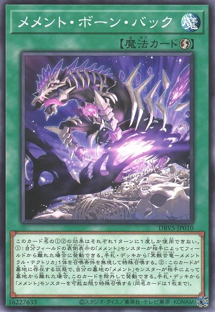 Memento Bone Back [DBVS-JP010-C]