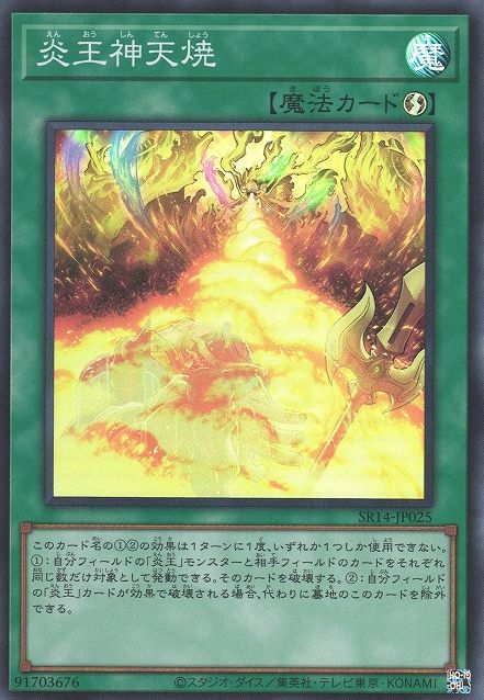 Fire King Sacred Immolation [SR14-JP025-SR]