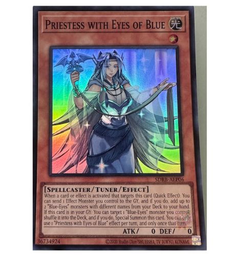 Priestess with Eyes of Blue [SDRB-AEP06-SR]