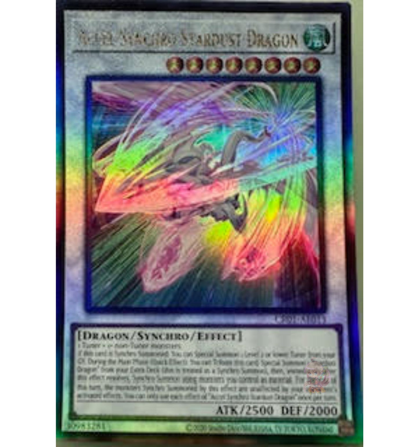 Accel Synchro Stardust Dragon [CR01-AE013-UTR]