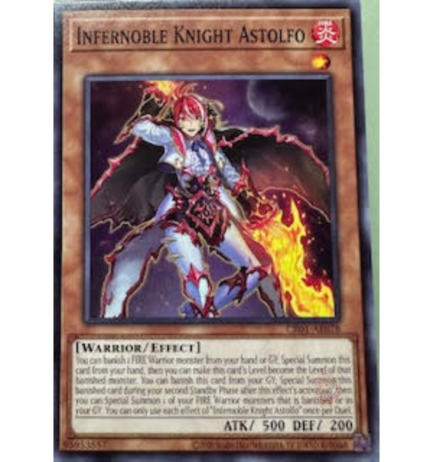 Infernoble Knight Astolfo [CR01-AE078-C]