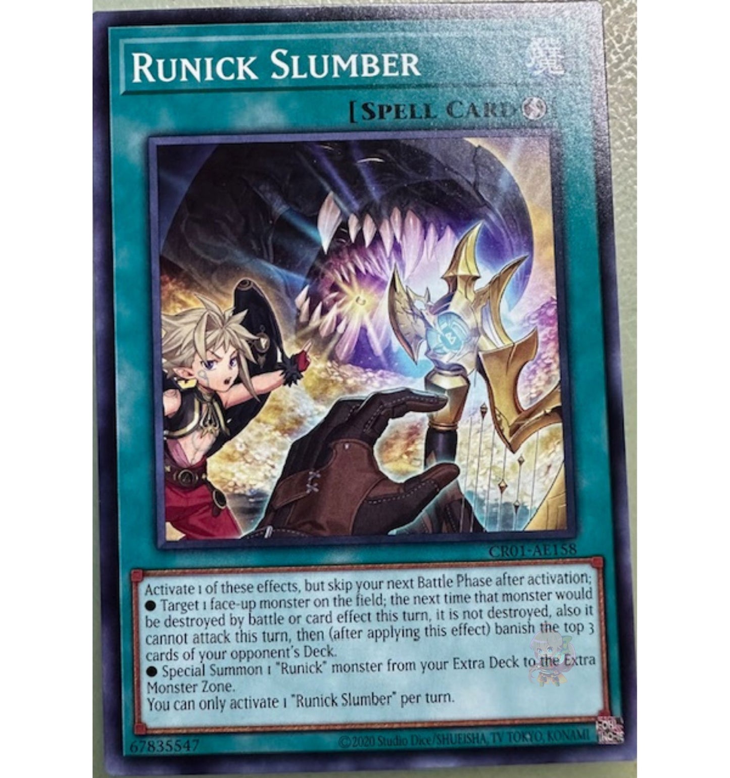 Runick Slumber [CR01-AE158-C]