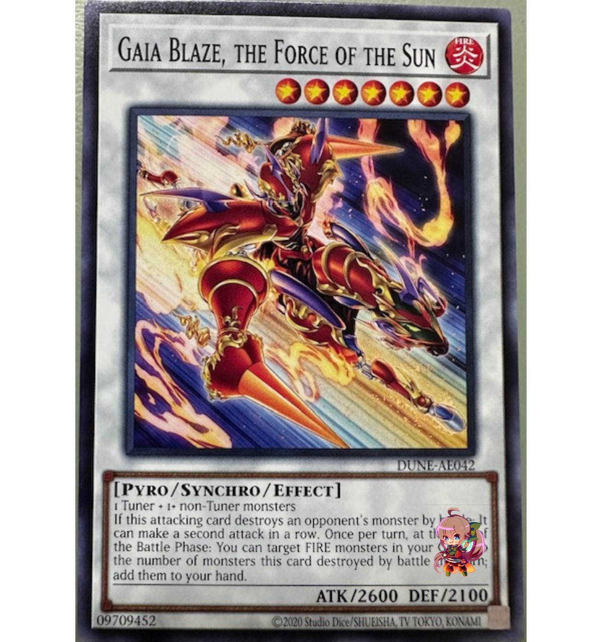 Gaia Blaze, the Force of the Sun [DUNE-AE042-C]